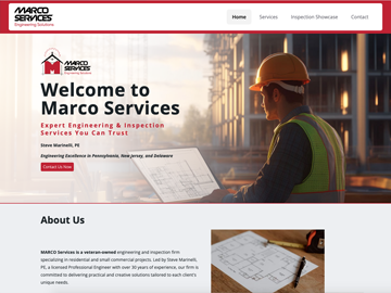 Marco Services Website